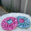 Touca de Cetim Dupla Face Ajustável Touca Anti- frizz Cetim Scrunchies