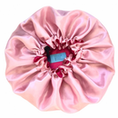 Touca de Cetim Dupla Face Ajustável Touca Anti- frizz Cetim Scrunchies