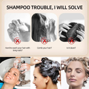 Escova De Shampoo De Silicone Macio Limpa E Remove Caspa , Massageia O Couro Cabeludo Alivia Coceira